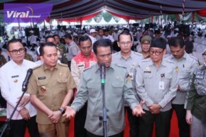 Pj Gubernur Agus Fatoni Bersama Mentan RI Beri Pembinaan Bagi Ratusan Penyuluh Pertanian se-Sumsel. Foto : viralsumsel.com/win