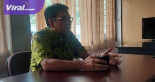 Wakil Ketua 1 KONI Sumsel H Dhennie Zainal beri keterangan pada wartawan seputar persiapan Raker dan Musprovlub KONI Sumsel. Foto : viralsumsel.com/ril
