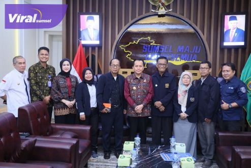 Pj Gubernur Agus Fatoni Apresiasi Media di Sumsel Sajikan Pemberitaan Berimbang. Foto : viralsumsel.com/win