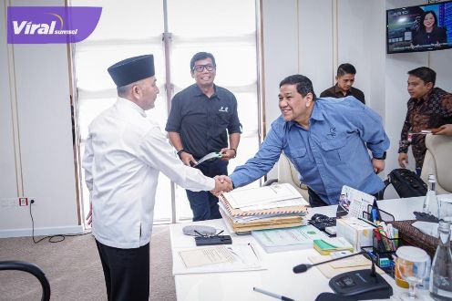 SKK Migas – KKKS PT Medco E&P Indonesia Temui Pj Bupati Muba Sampaikan Rencana Pengeboran Sumur Matra. Foto : viralsumsel.com/dev