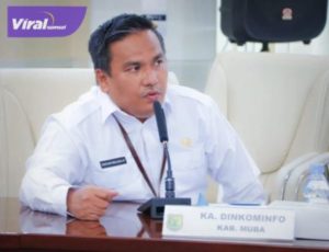 Kepala Dinas Komunikasi dan Informatika Muba Herryandi Sinulingga AP. Foto : viralsumsel.com/dev