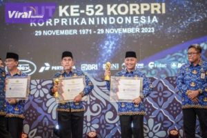 Muba Satu-satunya Kabupaten Peraih KORPRI Award Nasional. Foto : viralsumsel.com/dev