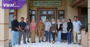 Dinas Komunikasi dan Informatika OKI dengan Pangkal Pinang Berbagi Trik Tata Kelola Komunikasi Publik. Foto : viralsumsel.com/fir