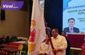 Yulian Gunhar terpilih menjadi Ketua KONI Sumsel periode 2023-2027. FOTO : humas koni sumsel