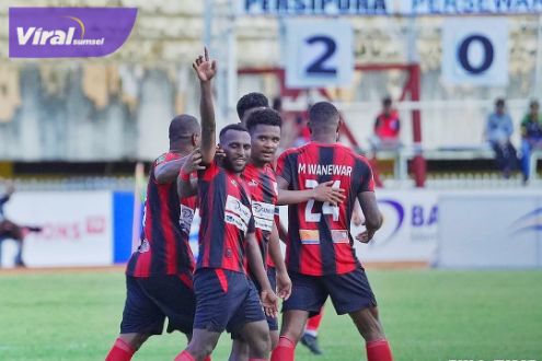 Peluang Persipura Jayapura Ke Babak 12 Besar Masih Terjaga. Foto : LIB