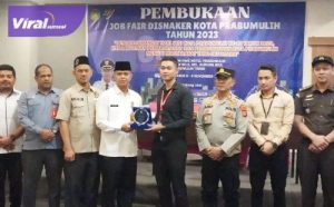 Disnaker Kota Prabumulih Menggelar Job Fair di Ballroom Fave Hotel Prabumulih. Foto : viralsumsel.com/mal