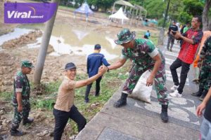 Peduli Kesehatan Warga, Pemkab Muba dan Kodim 0401 Muba Sinergi Lestarikan Lingkungan. Foto : viralsumsel.com/dev