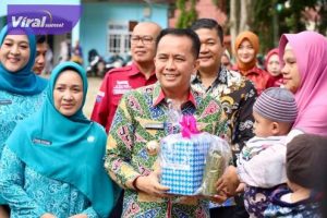 Launching Program Pencegahan Stunting di Kota Pagar Alam, Pj Gubernur Agus Fatoni Targetkan Sumsel Zero Stunting. Foto : viralsumsel.com/win
