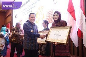 Pj Gubernur Agus Fatoni Akui Pentingnya Peran Perempuan dalam Menurunkan Prevalensi Stunting di Sumsel. Foto : viralsumsel.com/win