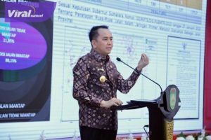 Penjabat (Pj) Gubernur Sumatera Selatan (Sumsel) Agus Fatoni. Foto : viralsumsel.com/win