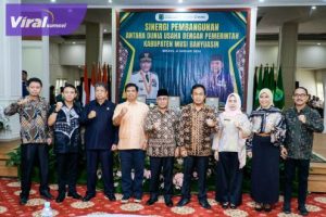 Menyongsong Tuan Rumah Porprov, Pj Bupati Apriyadi Kumpulkan Bos Perusahaan Perkebunan di Muba. Foto : viralsumsel.com/dev