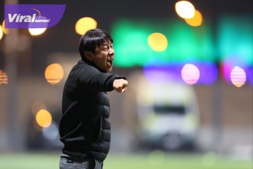 Shin Tae Yong pelatih kepala Timnas Indonesia. Foto : pssi