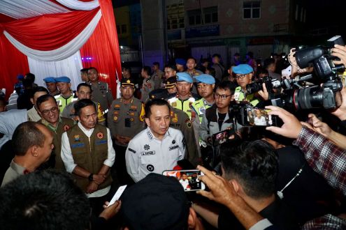 Pj Gubernur Agus Fatoni Segera Meninjau Sejumlah Titik Lokasi Banjir di Kabupaten Muratara. Foto : viralsumsel.com/win
