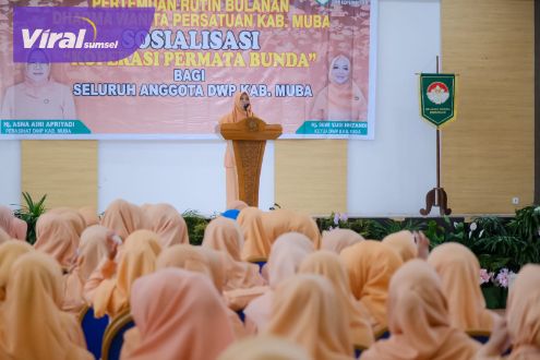 DWP Muba Sosialisasikan Koperasi Permata Bunda. Foto : viralsumsel.com/dev