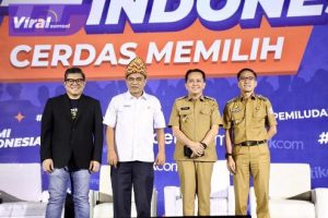 Pj Gubernur Agus Fatoni Ajak Pemilih Pemula ke TPS Gunakan Hak Pilih pada 14 Feburari 2024. Foto : viralsumsel.com/win
