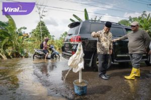 Bahayakan Pengemudi, Jalan Putus di Sekayu-Teladan Segera Diperbaiki. Foto : viralsumsel.com/dev