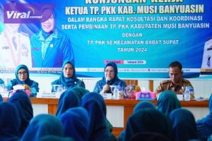 PKK Muba Komitmen Selaraskan 10 Program Kerja dengan TP PKK Tingkat Nasional. Foto : viralsumsel.com/dev