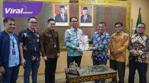 Pemkab OKI Terima 16 Sertifikat Aset Daerah. Foto : viralsumsel.com/zep