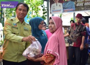 Pemkab OKI Gencarkan Pasar Murah, Kendalikan Harga. Foto : viralsumsel.com/zep
