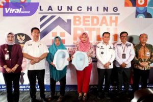 Gencarkan Gerakan Bedah Rumah Serentak se-Sumsel, Pemprov Benahi 8.391 Unit Rumah. Foto : viralsumsel.com/win