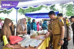 Pasar Murah di OKI, Libatkan UMKM dan Gapoktan. Foto : viralsumsel.com/zep