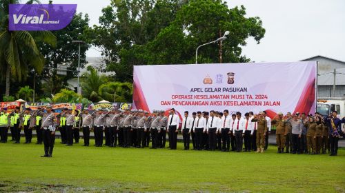 Polres OKI Kawal Kondusivitas Wilayah Jelang Ramadan dan Idul Fitri. Foto : viralsumsel.com/zep
