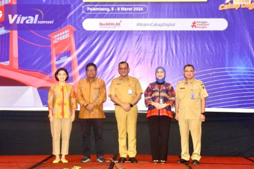 Pj Gubernur Agus Fatoni Dukung ASN Pemprov Sumsel Miliki Kecakapan bidang Digitalisasi. Foto : viralsumsel.com/win