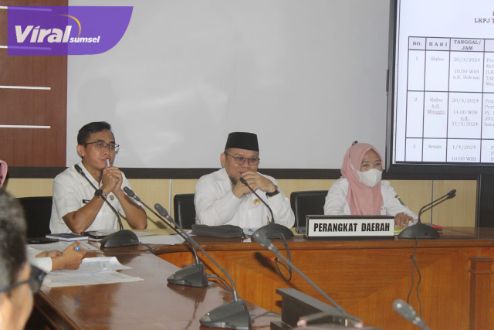Eksekutif - Legislatif Setujui Jadwal Pembahasan LKPJ TA 2023. Foto : viralsumsel.com/dev