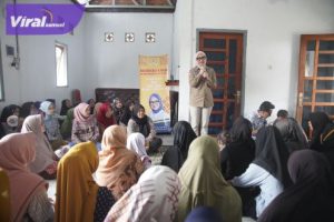 Senator Amaliah Sosialisasi Empat Pilar di Desa Senuro Barat Tanjung Batu Kabupaten OI. Foto : viralsumsel.com/fia