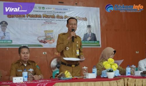 Pemkot Prabumulih Gelar Aksi Gerakan Pangan Murah dan Operasi Pasar Murah. Foto : viralsumsel.com/man
