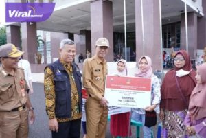 Pemerintah Kota Prabumulih Terima Langsung Bantuan Atensi dari Kementerian Sosial. Foto : viralsumsel.com/win
