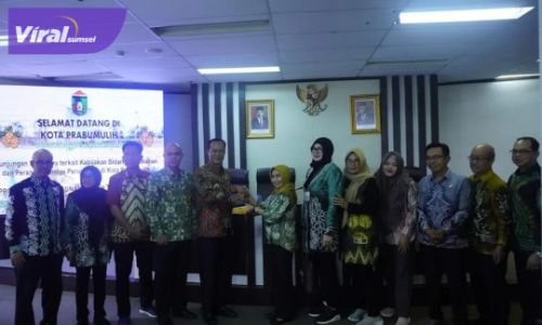 Pemkot dan Pemkab Studi Tiru ke Prabumulih atas Keberhasilan Mengatasi Masalah Perumahaan Bagi Masyarakat Kurang Ekonomi. Foto : viralsumsel.com/man