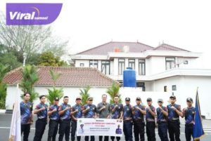 Pj Walikota Prabumulih Lepas Tim Kompetensi Aparatur Pemadam Kebakaran dan Penyelamatan Ikuti Seleksi Tingkat Nasional. Foto : viralsumsel.com/man