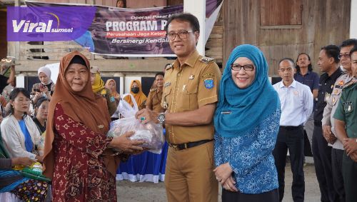 Tekan Inflasi, Pemkab OKI Sudah 20 Kali Gelar Pasar Murah. Foto : viralsumsel.com/zep