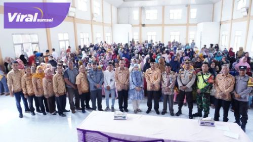 Pj Sekda Prabumulih Buka OPM dan Gerakan Pangan Murah. Foto : viralsumsel.com/man