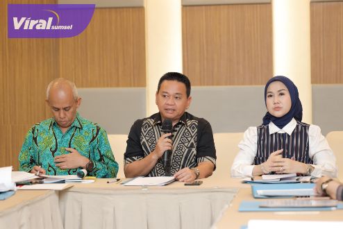 Tim Seleksi Mantapkan Persiapan Pelaksanaan Tahapan Seleksi Komisi Informasi Provinsi Sumsel 2024-2028. Foto : viralsumsel.com/win