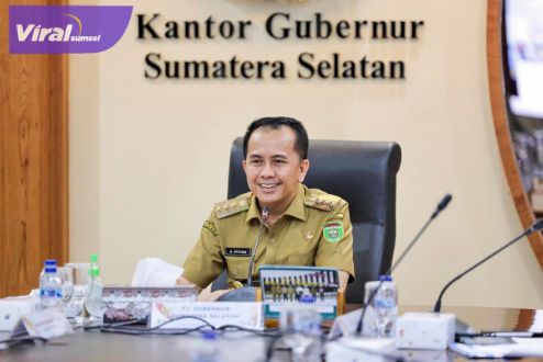 Pj Gubernur Sumsel Agus Fatoni Sebut Kepala Dinas Pendidikan Provinsi Sumsel Merupakan Orang yang Tepat. Foto : viralsumsel.com/win