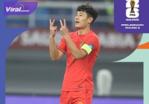 Singapura Dipaksa Menyerah Tiongkok 1-4. Foto : afc