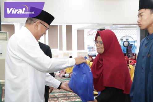 Semarak, Peringatan Nuzulul Quran dan Buka Bersama Masyarakat Muba. Foto : viralsumsel.com/dev