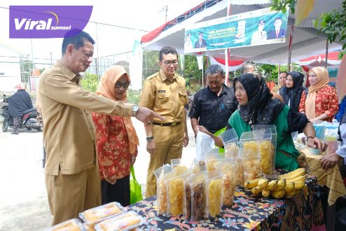 Jaga SPHP, Pemkab Muba Gelar Gerakan Pangan Murah. Foto : viralsumsel.com/dev