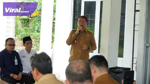 Pj Bupati OKI Ajak Pejabat dan ASN Bayar Zakat Melalui Baznas. Foto : viralsumsel.com/zep