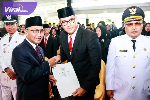 174 ASN Muba Dilantik, 53 Administrator, 112 Pengawas, dan 9 Kepala Puskesmas . Foto : viralsumsel.com/dev