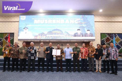 Penjabat (Pj) Wali Kota Lubuklinggau, H Trisko Defriyansa memimpin kegiatan Musyawarah Perencanaan Pembangunan (Musrenbang) tingkat Kota Lubuklinggau. Foto : viralsumsel.com/aaf Penjabat (Pj) Wali Kota Lubuklinggau, H Trisko Defriyansa memimpin kegiatan Musyawarah Perencanaan Pembangunan (Musrenbang) tingkat Kota Lubuklinggau. Foto : viralsumsel.com/aaf