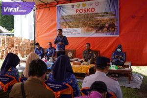 Pj Bupati OKI Asmar Wijaya di hadapan para peternak kerbau di Kecamatan Pampangan, Rabu (17/4/2024). Foto : viralsumsel.com/zep