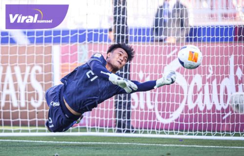 Ernando Tampil Brilian, Garuda Muda Jaga Asa Perempat Final Piala Asia U-23 2024. Foto : iggaruda