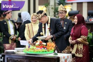 Pj Gubernur Agus Fatoni Apresiasi Prestasi dan Capaian Kabupaten Banyuasin pada HUT ke-22. Foto : viralsumsel.com/win
