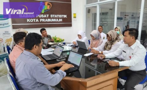 Pj Walikota Prabumulih Hadiri Sosialisasi Evaluasi Penyelenggaraan Statistik Sektoral (EPSS) Kota Prabumulih Tahun 2024. Foto : viralsumsel.com/man