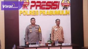 Pj Walikota Prabumulih H Elman Hadiri MoU Antara Kementerian Pertanian dan Polri. Foto : viralsumsel.com/man
