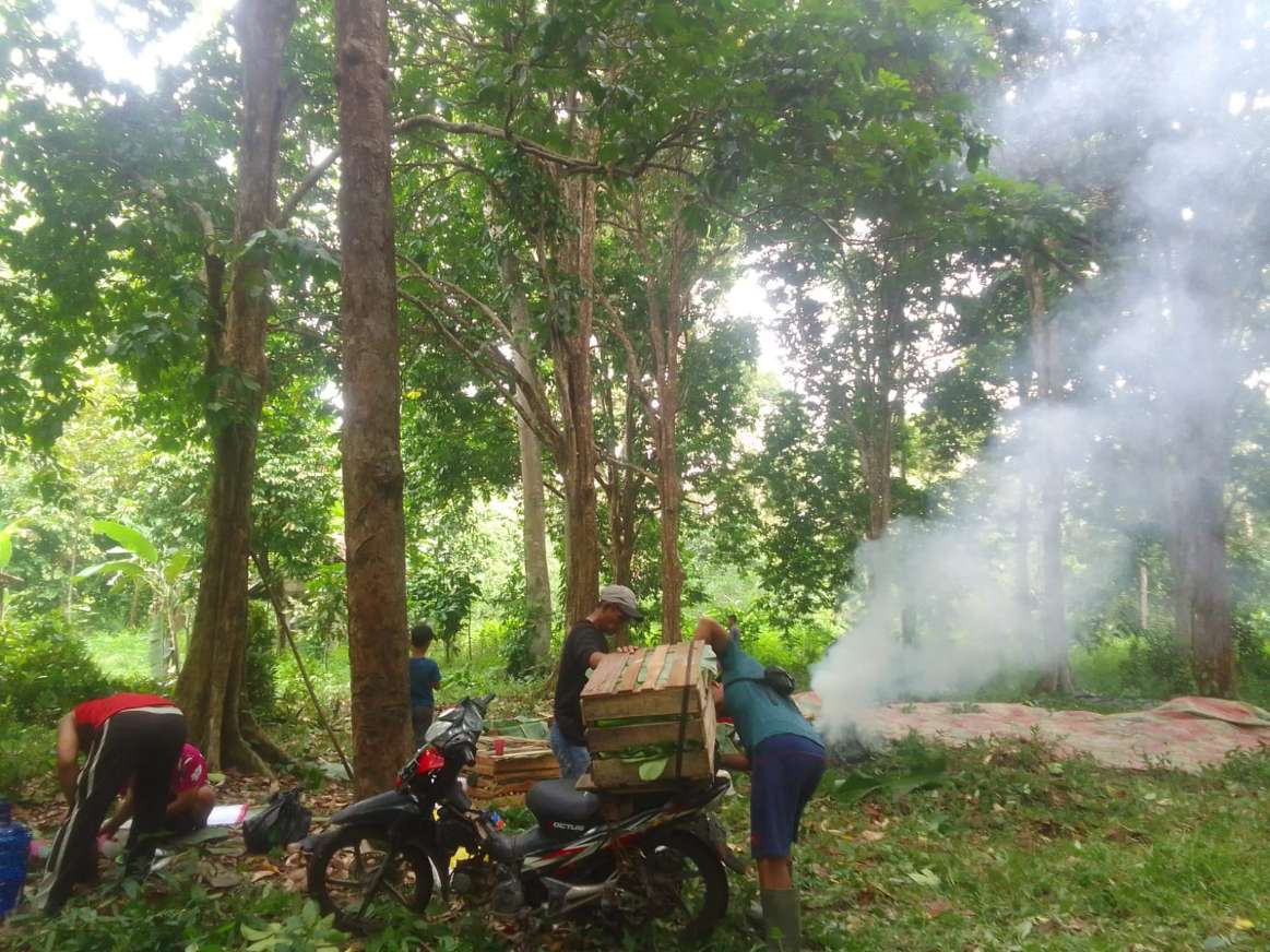 Pemberdayaan Masyarakat Melalui Pemanfaatan Sumber Daya Alam di Desa Guci Kecamatan Ujan Mas. Foto : viralsumsel.com/rosyid
