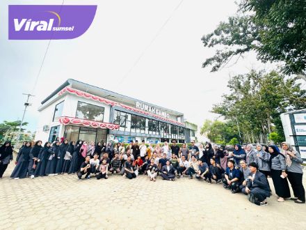 Ratusan Kafilah MTQ XXX Tingkat Provinsi Sumsel Sudah Tiba di Muba. Foto : viralsumsel.com/dev